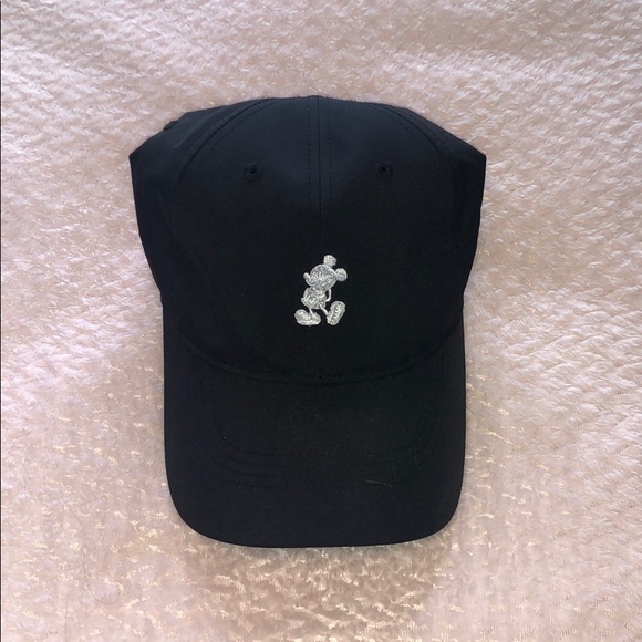 black nike mickey mouse hat